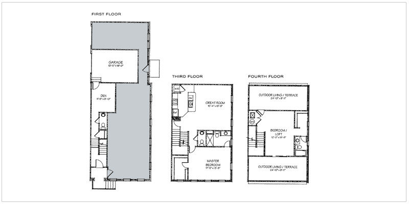 Bristol II Floorplan | Annex at River South Apartments