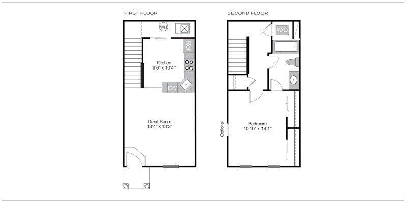 Bentley Floorplan | Riverford Crossing Apartments