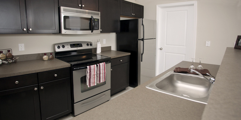 Bentley Flat Kitchen | The Mill at Georgetown Apartments in Kentucky